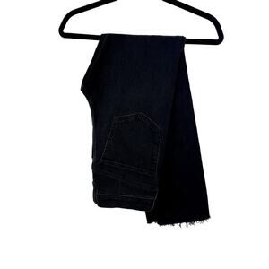 Madewell Black Mid-Rise Stovepipe Zip Fly Jeans - Size 27